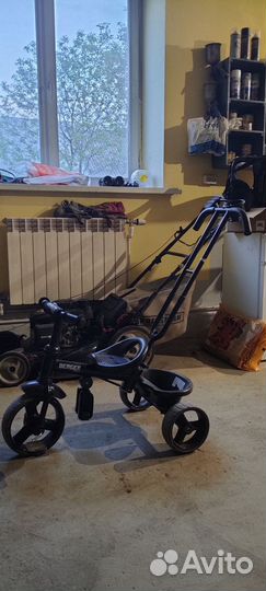 Трехколесный велосипед коляска