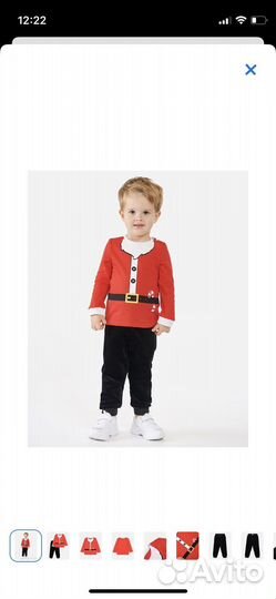 Продам детский новогодний костюм, размер 92