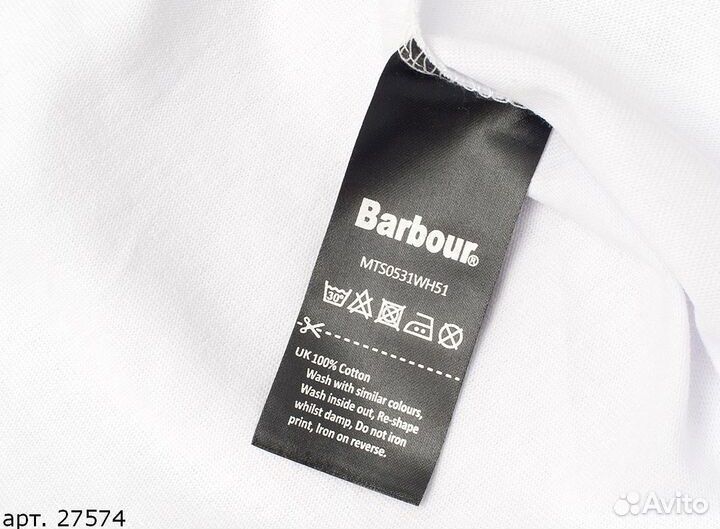 Футболка Barbour Белая