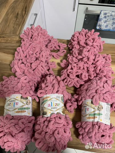 Пряжа с петлями Alize Puffy