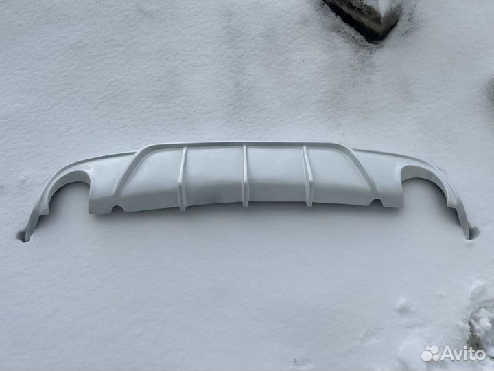 Диффузор на задний бампер lexus is 250