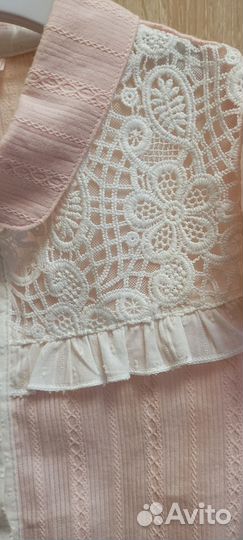 Кружевная блузка для девочки