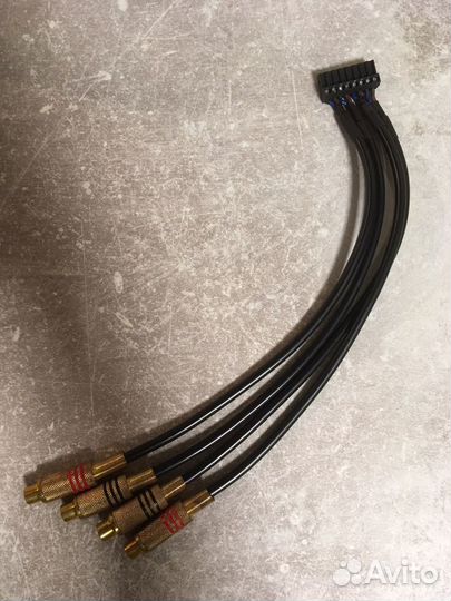 Кабель PP-RCA audiotec-fischer match DSP