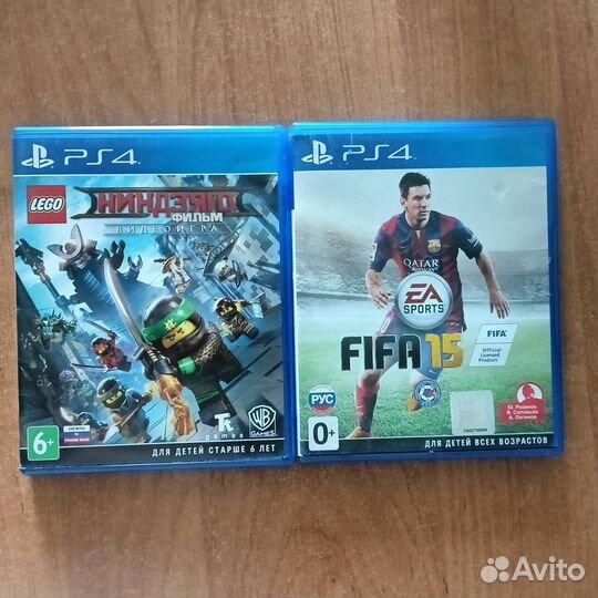 Игровые диски на ps4 бу
