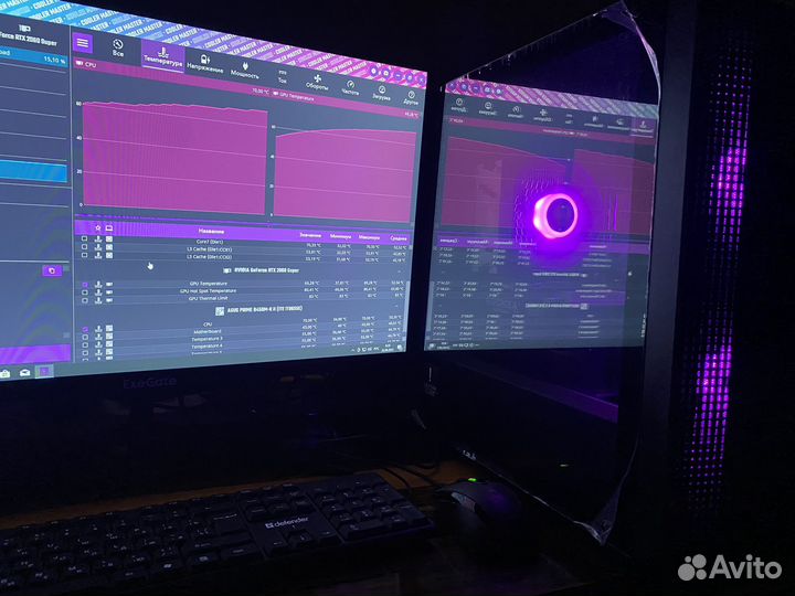Ировой пк Ryzen 5, RTX 2060 Super, 16Gb DDR4, SSD