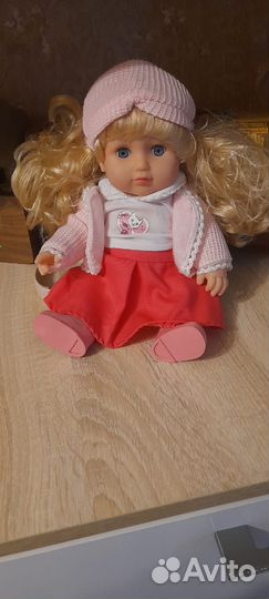 Кукла Карапуз 30см озвуч. стихи и песенка А.Барто
