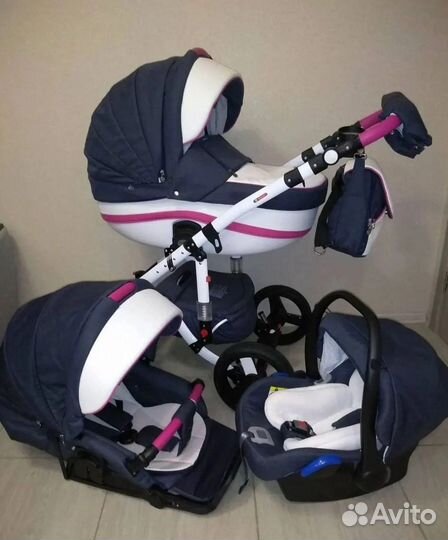 Коляска 2 в 1 или 3 в 1 Adamex