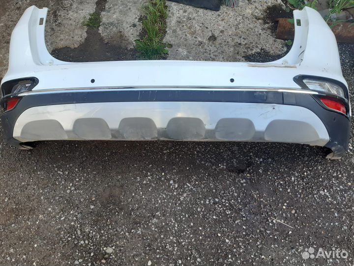 Задний бампер kia sportage