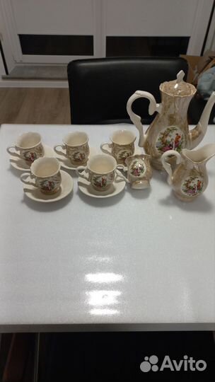 Кофейный сервиз времен СССР 