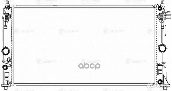 Радиатор охлаждения для а/м Toyota Prius (15)