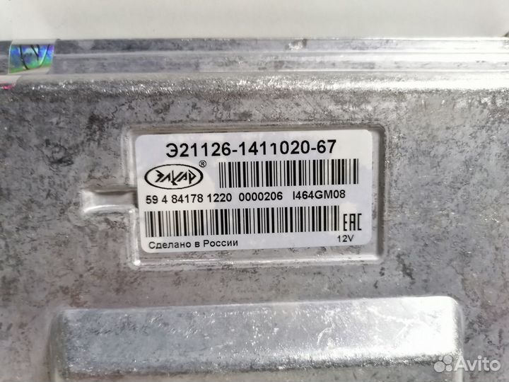 Эбу (мозги) на ваз 21126-1411020-67.Элкар