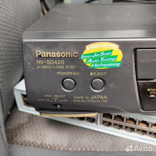 Видеомагнитофон panasonic мультисистемный бу