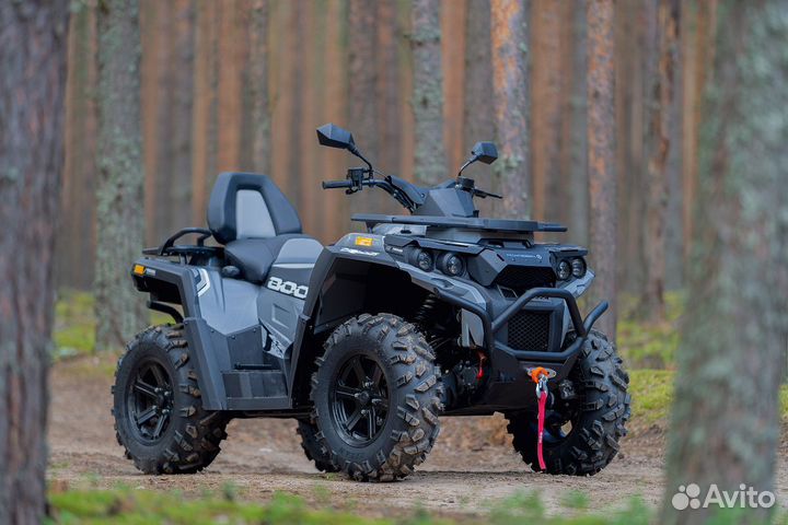 Квадроцикл рм (Русская Механика)рм 800 Т NEW серый