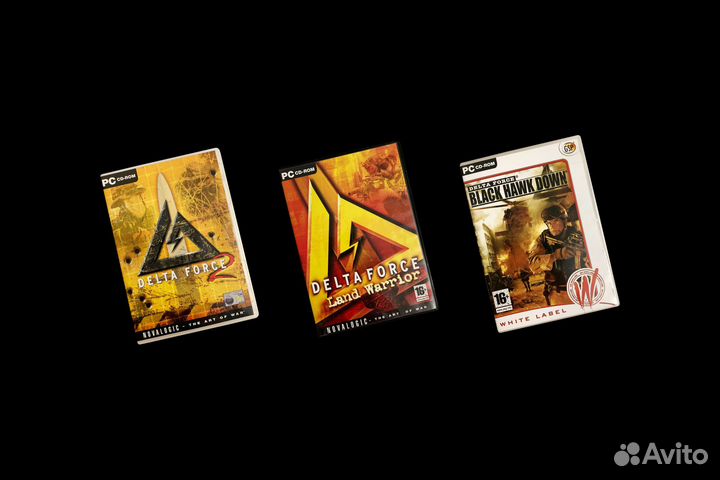 Набор T15 Delta Force 3шт лицензия DVD-box