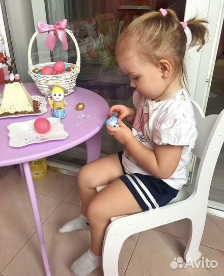 Детские кухня, столик, стульчики