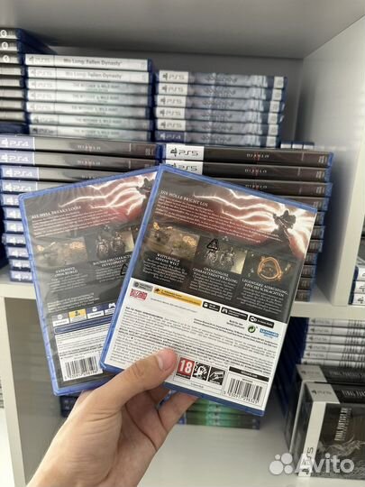 Диск Diablo 4 ps4 ps5русская версия