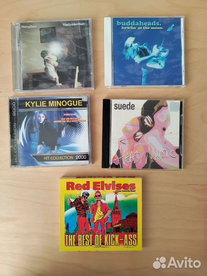 Cd диски музыкальные разное