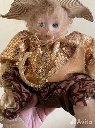 Кукла шут из 90х годов