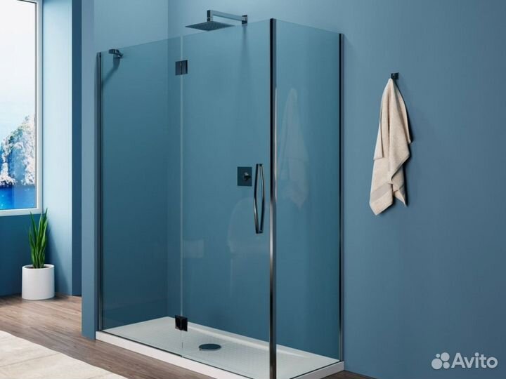 Ограждения для душа с матовым стеклом