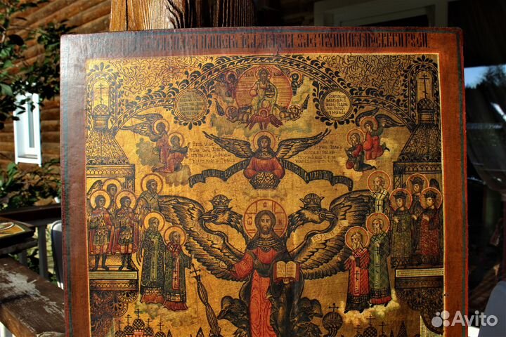 Икона Господа Заступника Москвы и Руси 50*42