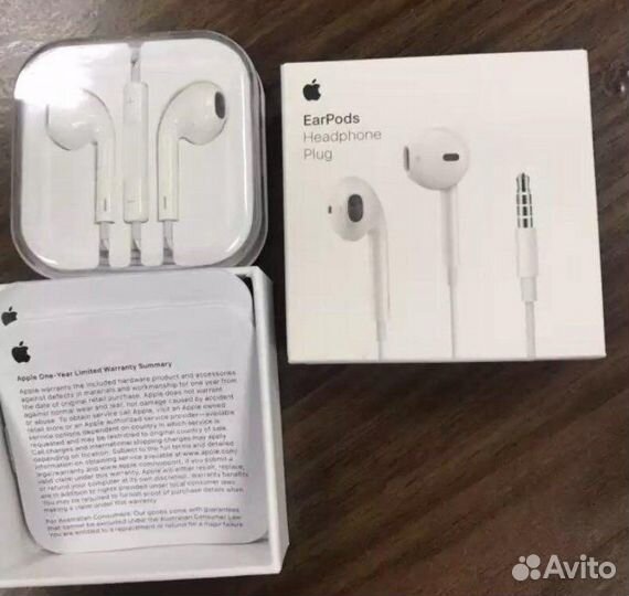 Проводные наушники EarPods (iPhone 6 вакуум)
