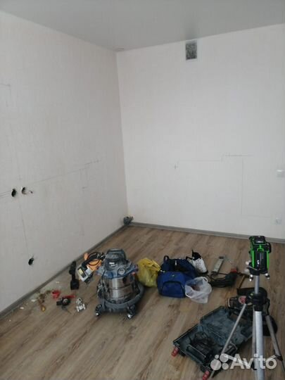 Перенос розеток под кухню и др. Быстро Без пыли