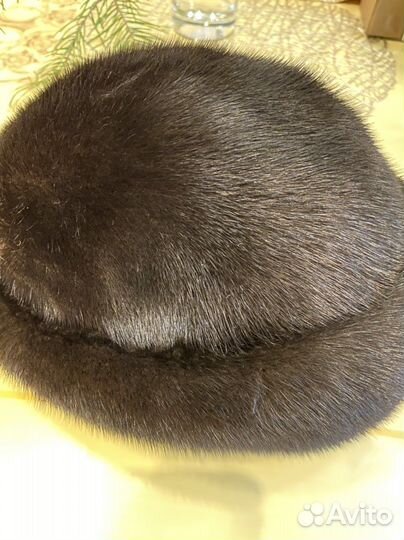 Шапка норковая женская