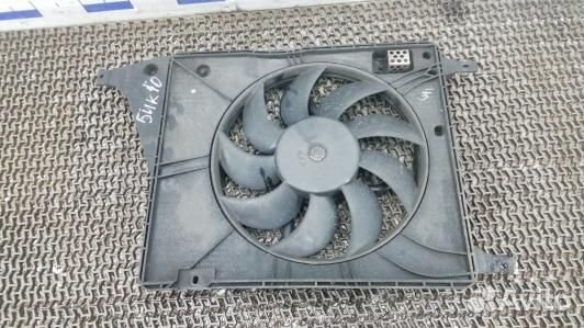 Вентилятор радиатора nissan qashqai J10 +2 (5UK10K