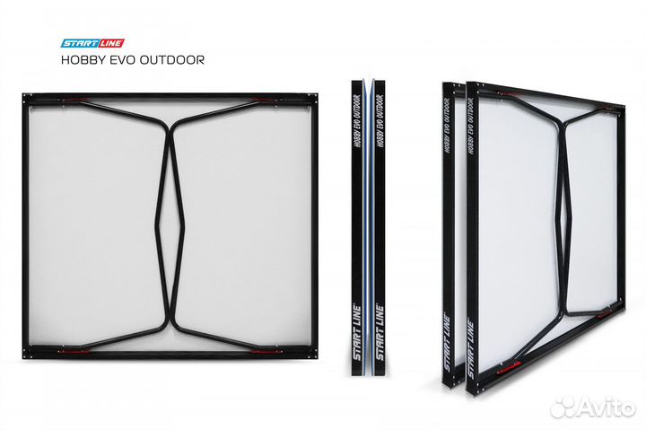 Теннисный стол для использования на открытых площа