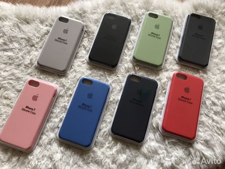 Apple Silicone Case для iPhone 7/8 новые