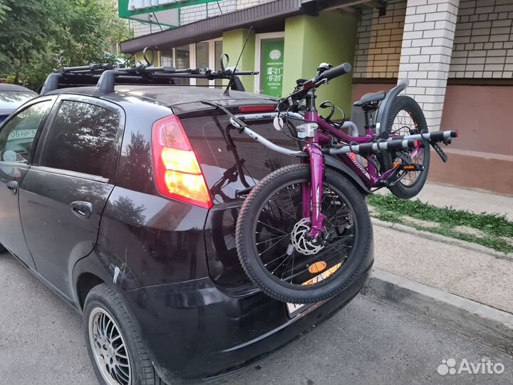 Велобагажник на заднюю дверь Thule ClipOn 9103