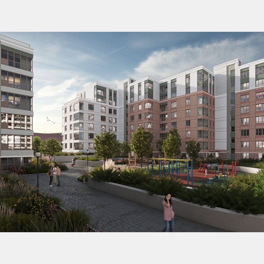 2-к. квартира, 41,2 м², 8/8 эт.