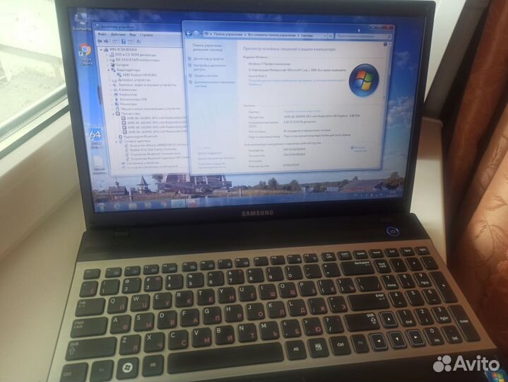 Samsung,4Ядpа,750Гб,6Гб,15.6