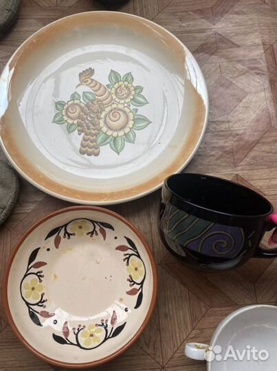 Посуда СССР и глиняная