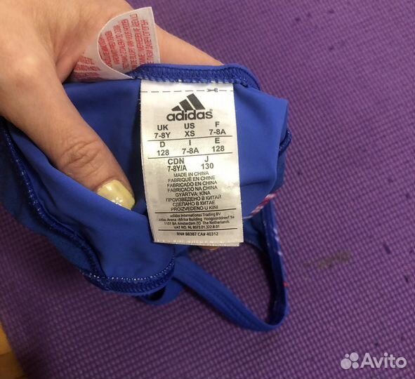 Купальник adidas, очки joss