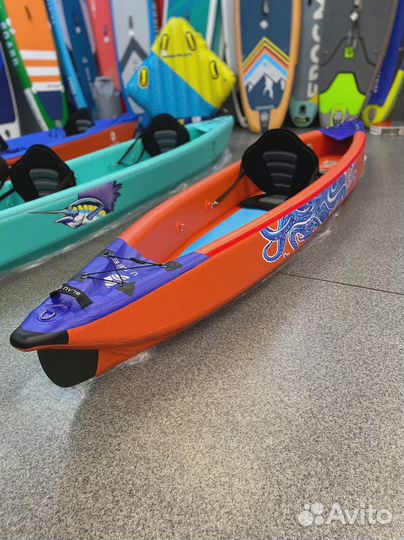 Каяк надувной Blau See Kraken-1 Премиум одноместны