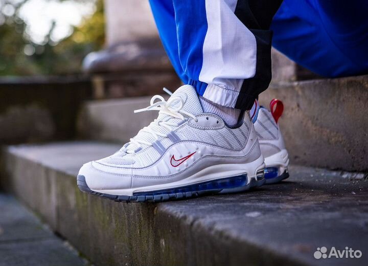 Air max 98 white summit best sale