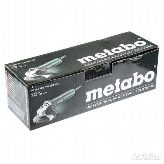 Болгарка Metabo W 650-125 603602010 (11000 оборото