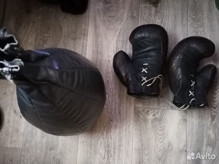 СССР Боксерские перчатки и груша