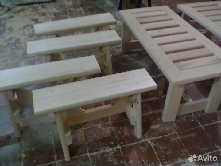 Лавочки для бани