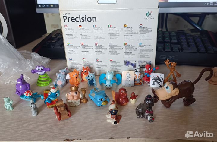 Kinder фигурки, минифигурки,скрепыши