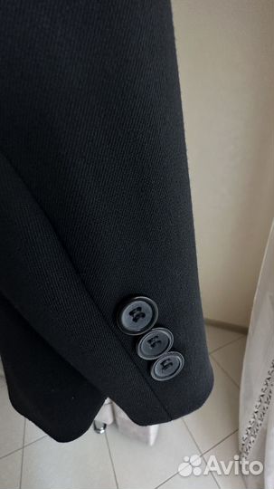 Пиджак черный для мальчика 128