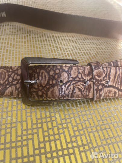 Ремень натуральный кожаный италия Mattoili