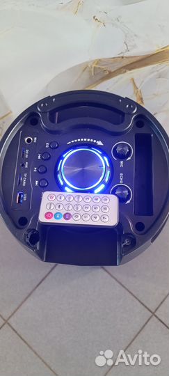 Большая портативная блютуз колонка-ZQS6203 с пульт