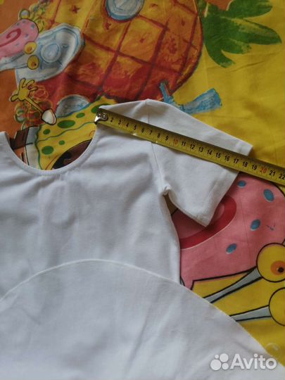 Купальник для танцев белый