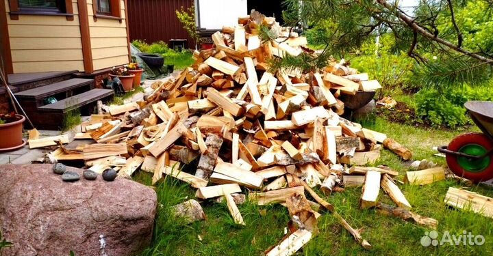 Дрова колотые