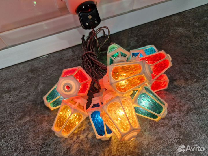 Елочная гирлянда СССР Свияга