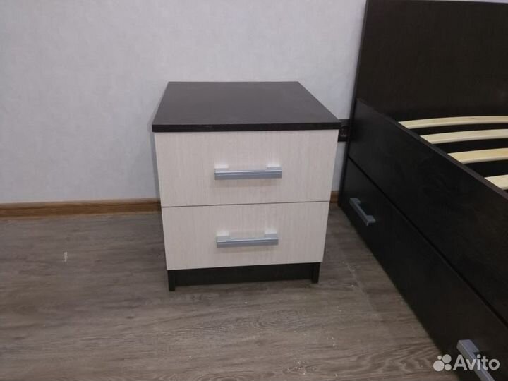 Тумбы прикроватные венге/белфорд