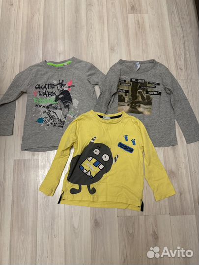 Лонгсливы 98 размер 3 штуки