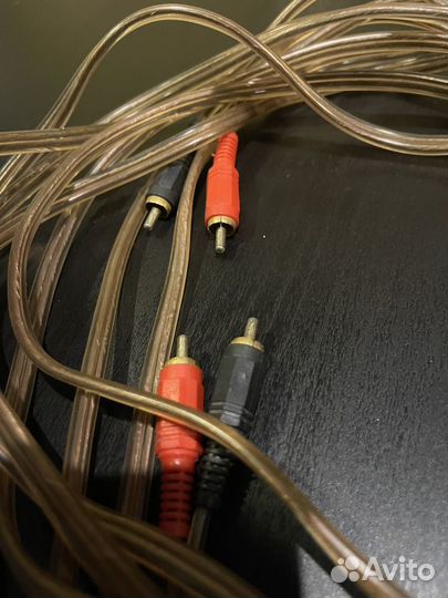 Межблочный кабель 2rca - 2rca 6 метров